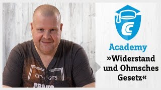 Widerstand und Ohmsches Gesetz  Grundprinzipien  Conrad Academy [upl. by Bjorn]