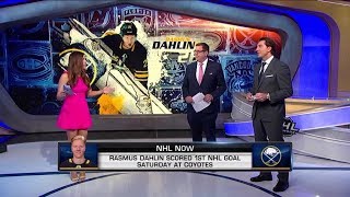 NHL Now Weekend observations Discussing Dahlins first goal Hurricanes hot start Oct 15 2018 [upl. by Sac905]