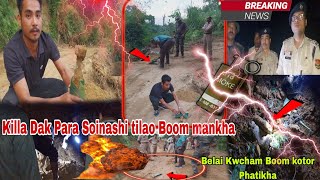 Killa Sonnashi tilao kaisa belai kwcham kotorma Boom mankha samung tangnai rok JCB Gari mothornai [upl. by Imalda]