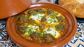 TAJINE KEFTA ET OEUFS  Recette Facile et Savoureuse [upl. by Marcile524]