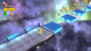 Super Mario 3D World 100 Walkthrough Part 24  World Star2  Super Galaxy Unlocking Rosalina [upl. by Brest451]