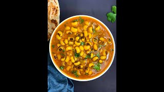 Instant Pot Black Eyed Peas Curry Indian Lobia Masala [upl. by Novihs]