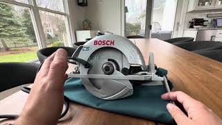 BOSCH CS10 15 Amp Circular Saw Review [upl. by Osi]