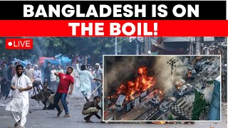 Bangladesh Protest Live Job Quota Protests Escalate  Military On Streets  Bangladesh News Live [upl. by Panchito738]