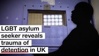 LGBT asylum seeker reveals trauma of detention in the UK [upl. by Trebor]