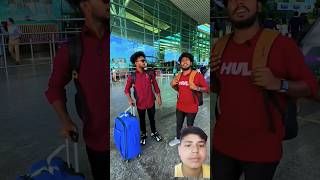 JOB airport मे ट्रेन 😂😂comedyrealfools vikramcomedyvideo vikramfunnyvideo airport [upl. by Sixel569]