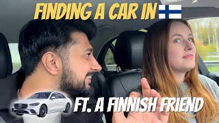 Finding a CAR in Finland ft my 1st Finnish Friend [upl. by Irat607]