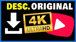 🟢Como DESCARGAR VIDEOS de YouTube en Full HD o 4K Calidad Original 🔥Fácil y Rápido Sin Programas [upl. by Cindee]