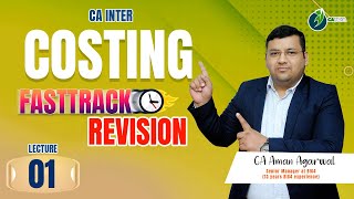 Lecture 1  Material Cost  Best Cost Revision  100 Coverage  By CA Aman Sir bestcostfmrevision [upl. by Donica]