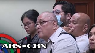 Senate holds hearing on QC road rage involving a cyclist and a retired police officer  ABSCBN News [upl. by Llemert]