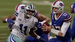 Super Bowl LVIII Simulation  Cowboys vs Bills  Madden 24 Super Bowl Scenarios [upl. by Oina]