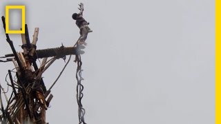 Amazing POV Jump With the Original Bungee Jumpers  National Geographic [upl. by Walston227]