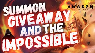 ELITE ONLY ASH 12  CAN I DO IT ADVANCED SUMMON GIVEAWAY Awaken Chaos Era [upl. by Irafat]