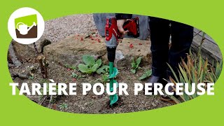 La tarière pour perceuse de Jardin et Saisons démonstration en 1 minute [upl. by Mauceri]