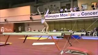 Balance Beam Falls Gymnastics Montage [upl. by Seidule]