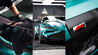 Detailing A Aston Martin Vantage F1 Edition I 4K [upl. by Garlaand598]