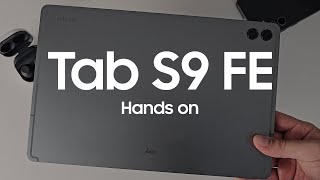 Samsung Galaxy Tab S9 FE Hands On [upl. by Audrit]