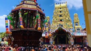 மணற்காடு கும்பநாயகி முத்துமாரி அம்மன் Manatkadu kumpanayaki muththumari Amman Chariot Festival 2024 [upl. by Ramo]