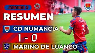 Resumen CD Numancia  10  Marino de Luanco [upl. by Dadelos161]