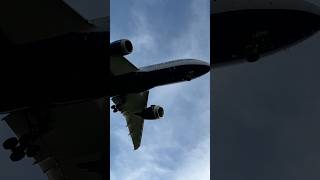 British Airways Boeing 7878 CLOSE UP Landing at London Heathrow Runway 27L ✈️🇬🇧 [upl. by Ulrick]