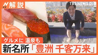 まもなく開業「豊洲 千客万来」を徹底取材 遊ぶ・食べる・買うが楽しめる新スポットはインバウンドを意識【Nスタ解説】｜TBS NEWS DIG [upl. by Anasor]