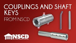 Couplings Shaft and Keys by NSCD [upl. by Lunn]