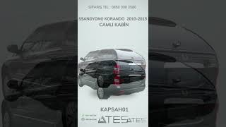 SSANGYONG KORANDO 20102015 CABİN  Ateş Aksesuar  TEL 08503082580 [upl. by Yatnuhs]