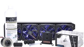 Alphacool NexXxoS Cool Answer 480 D5XT  massive liquid cooling kit UNBOXING [upl. by Euqinahc470]