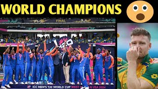 INDIA Wins  T20 World Cup 2024 FINAL Highlights [upl. by Spragens]