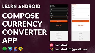 Jetpack Compose  Currency Converter App  Speed Code  MVVM [upl. by Chung757]