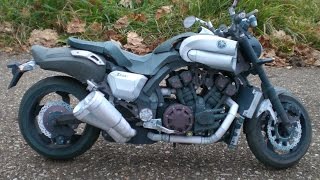 Yamaha VMax  Kartonmodell  papercraft [upl. by Elisa]