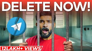 Delete TELEGRAM or go to jail  Telegram BAN explained  Abhi and Niyu [upl. by Nohtanhoj]