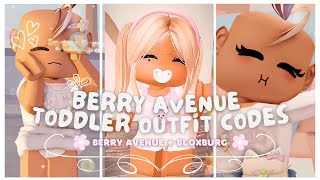 Cute Toddler Berry Avenue Outfit Codes Compilation [upl. by Dugan]