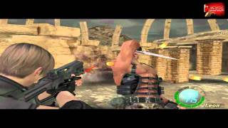 Lets Play Resident Evil 4 German Kapitel 53 Part 2  Bossfights ES und Krauser [upl. by Iamhaj]