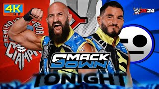 FULL MATCH — Johnny Gargano vs Tamasso Ciampa  WWE SMACKDOWN 2024 diy [upl. by Lowe]