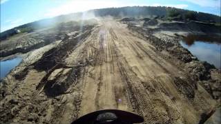 Lena River Ferry Yakutsk  Kolyma Highway BMW F800GS July 2014 [upl. by Zared]