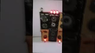 mini dj bass competition six box and song testing the competition djbox djconsole djtech [upl. by Niraj]