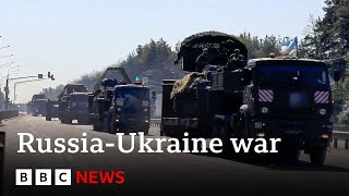 Another Russian region declares emergency as Ukraine offensive continues  BBC News [upl. by Onitselec]