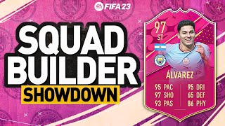 SQUAD BUILDER SHOWDOWN FUTTIES ALVAREZ FIFA 23 ULTIMATE TEAM [upl. by Oletta]