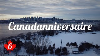 ⛸️ CANADANNIVERSAIRE  Notre aventure gelée et enneigée 06 🇨🇦 [upl. by Helbonnas]