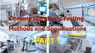 Cement Standards Quality Testing Methods and Specifications Part 1 at Cement Industry [upl. by Ploch]