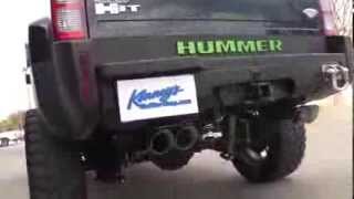 2009 Hummer H3T Flowmaster Custom True Dual By Kinneys [upl. by Aimehs]