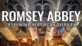 🎵 Romsey Abbey Hauptwerk Overview  FIRST LOOK [upl. by Adlev704]