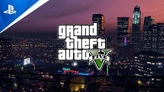 Grand Theft Auto V  Трейлер геймплея  PS5 [upl. by Oirifrop580]