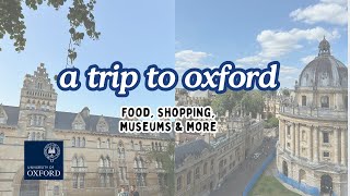 🧺 day in my life trip to oxford  uni vlog [upl. by Etram]