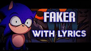 Faker with RUS lyrics русский кавер  Vs SonicEXE with lyrical cover [upl. by Wini445]