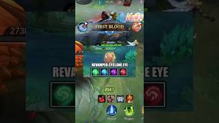 Fitur Baru Cyclone Eye Revamp okamisan mobilelegends mlbb mobilelegend shorts [upl. by Purvis32]