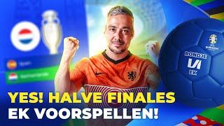 🏆 HALVE FINALES EK 2024 VOORSPELLEN met BAS amp SULEY [upl. by Lewert655]