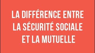 SMEREP  Quelle est la différence entre la Sécurité sociale et la mutuelle [upl. by Lauhsoj]