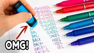 Weird Back To School Supplies You Need To Try 2017 Natalies Outlet [upl. by Haerb724]